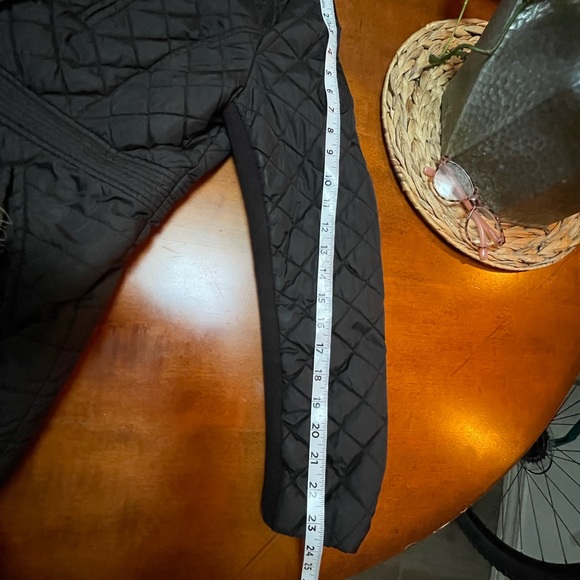 Ralph Lauren Womens Quilted Coat Jacket Black Size Medium - Picture 11 of 11